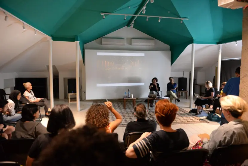 NAAS talk at Palestine Film Meetings | The challenges of film circulation and audience engagement in the MENA region