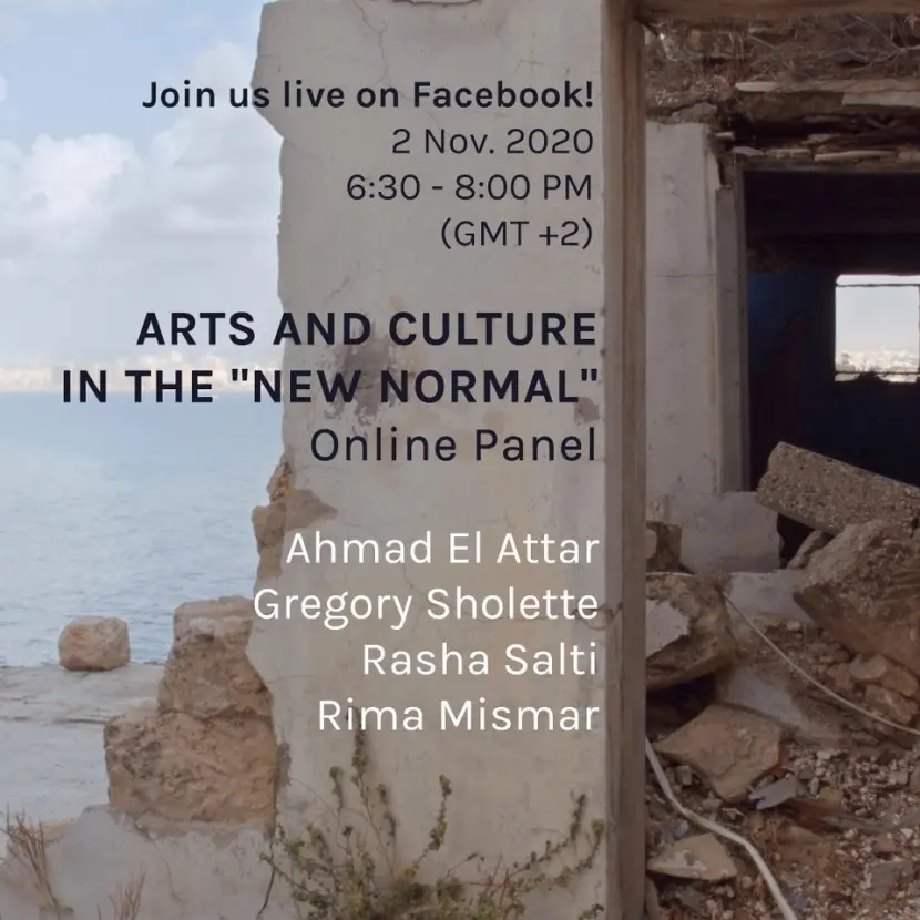 Rasha Salti spoke in AFAC's "Arts and Culture in the 'New Normal'" Panel