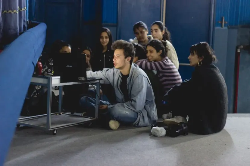 Génération Ciné with the Tunisian Federation of Film Societies, Tunis (Film Reading and Expression Workshop)