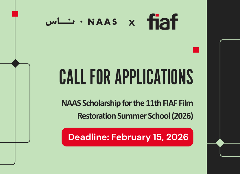 Call for Applications: NAAS Scholarship for the 11th FIAF Film Restoration Summer School (2026)